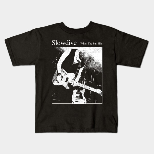 Slowdive - 90s Fanmade Kids T-Shirt by fuzzdevil